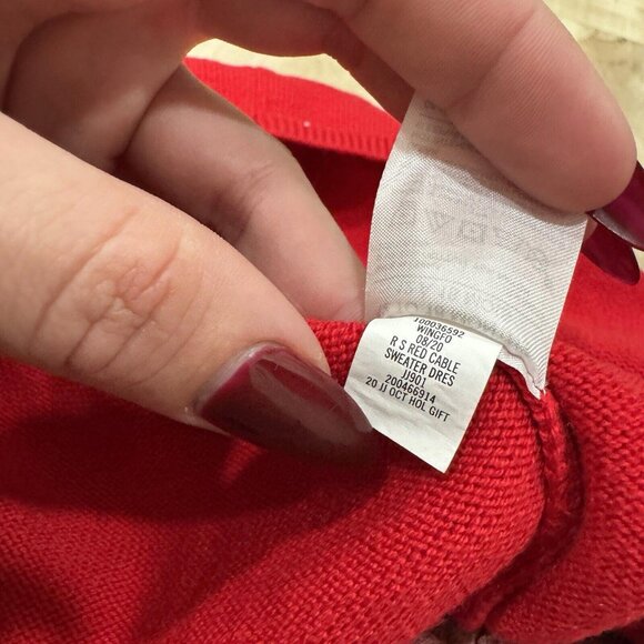 Baby Janie and Jack Baby Sweater Dress in Pink Red‎ Valentines 12-18 - Picture 9 of 11